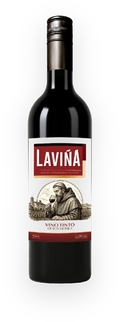Botella de vino Cava Laviña Tinto de 750 ml